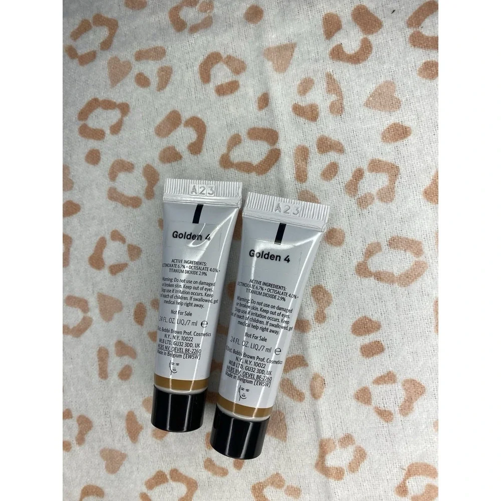 Lot of 2  .24oz Bobbi Brown Vitamin Enriched Tint SPF 15 Golden 4‎